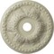 Ekena Millwork Granada Ceiling Medallion (Fits Canopies up to 7 1/8"), 23 3/8"OD x 3 5/8"ID x 2 1/2"P, Clear Yellow CM23GACYF - alternate 1